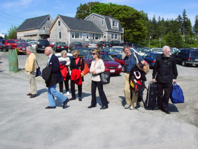 family arrives